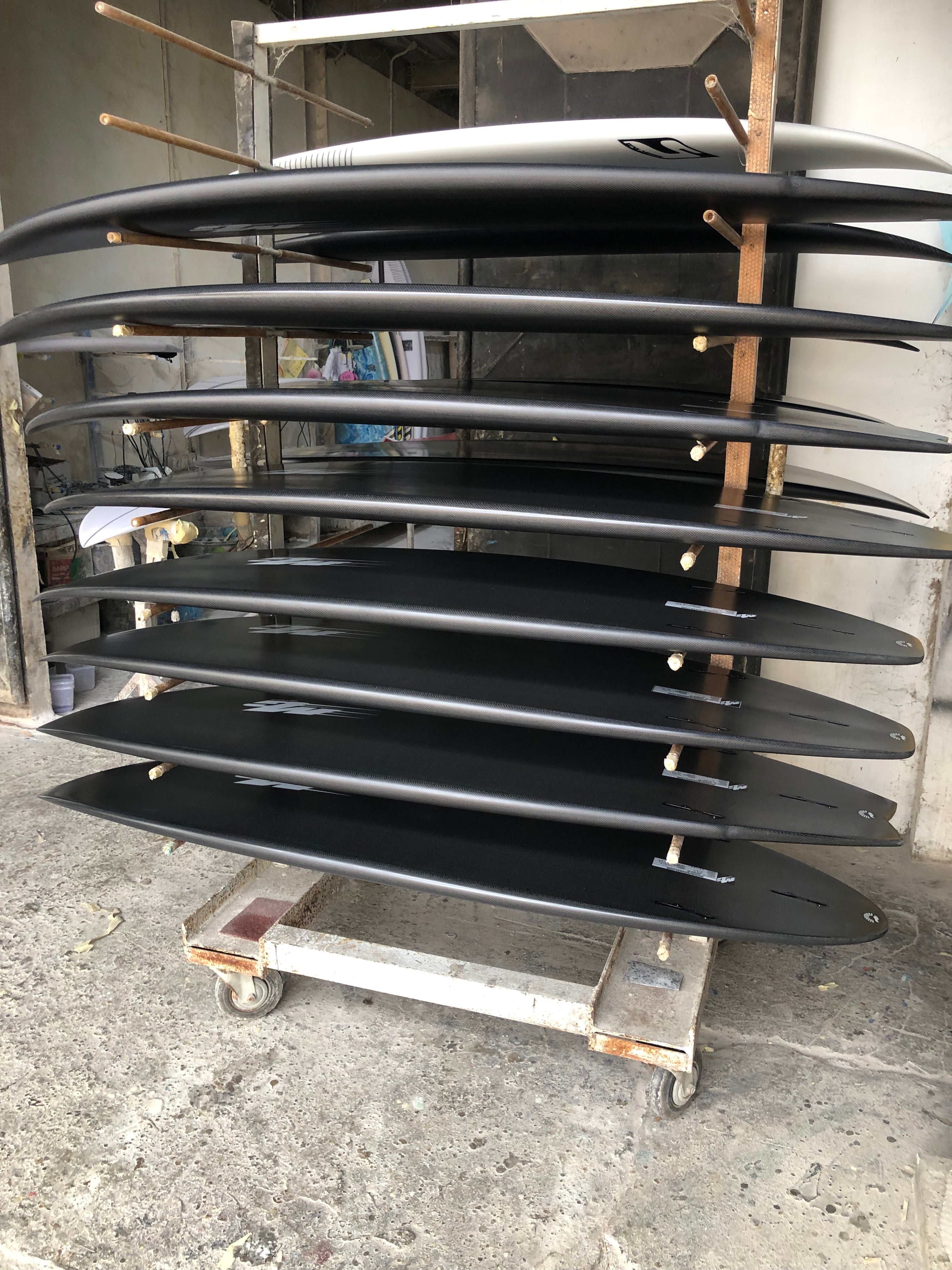 Carbon wrap Surfboards – MG Surfboards